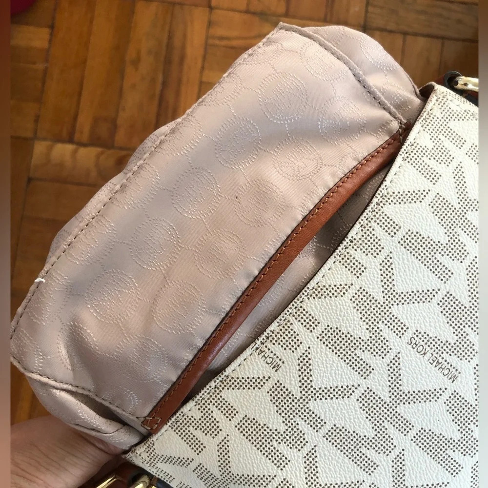 Michael Kors Leather Crossbody Bag - Picture 14 of 17